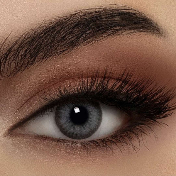 Bella Diamond Glitter Gray Colored Contacts Lenses