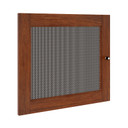 Salamander Synergy S20 Door - Walnut Trim with Perforated Steel Panel