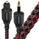 AudioQuest Cinnamon 3.5mm Mini to Full Size Fiber Optic Digital Cable - 1.5 Meter