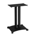 Right angled view of the Sanus Steel Foundations Center Channel Speaker Stand