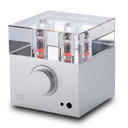 Left side of Woo Audio WA7 Fireflies Tube Headphone Amplifier with DAC