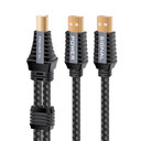 Pangea Audio Premier XL Twin Lead USB Cable - Various Lengths