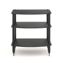 Pangea Audio Vulcan 3 Shelf Rack - Carbon Fiber Vinyl with Black Posts