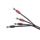 AudioQuest Rocket 33 Speaker Cable - 8 Foot - Bi-Wire Spade to Banana - Single