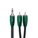 AudioQuest Yosemite Interconnect Cable - 1.0 Meter - 3.5mm to RCA