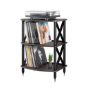 Pangea Audio Vulcan LP Storage Rack - Espresso