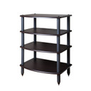 Pangea Audio Vulcan Four-Shelf Rack and Duo Drawer - Espresso