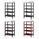 Pangea Audio Vulcan 5-Shelf Audio Rack  - Espresso Shelves - Open Box