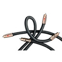 AudioQuest Black Beauty Interconnect Cable - 3.0 Meter - RCA to RCA - Pair