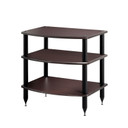 Pangea Audio Vulcan 3-Shelf Audio Rack - Espresso Shelves