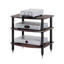 Pangea Audio Vulcan 3-Shelf Audio Rack - Espresso Shelves