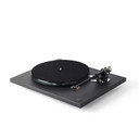 Angled view of the Rega Planar 6 Turntable in Polaris Gray with the Nd7 Cartridge