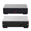 Close crop of the Rega Planar 6 turntable in White's tonearm