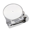 dustcover view of white Rega Planar 10 with Aphelion 2 Cartridge