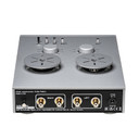 Back of EAT E-Glo Petit 2 Vacuum Tube Phono Preamplifier - Silver