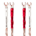 Kimber Kable 4TC Speaker Cable Jumpers - 8-Inch - PM33's to PM33's - Pair