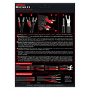 Back of the box for AudioQuest Rocket 11 Speaker Cable - Bi-Wire - Spade to Spade - Pair