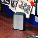 Lifestyle view of blue Bluesound PULSE FLEX Skin