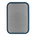 Front view of blue Bluesound PULSE FLEX Skin