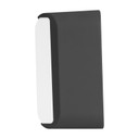 Side view of charcoal Bluesound PULSE FLEX Skin