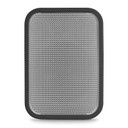 Front view of charcoal Bluesound PULSE FLEX Skin