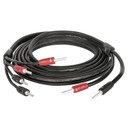  AudioQuest Rocket 22 Speaker Cable Bi-Wire BFA Bananas to BFA Bananas coil