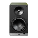 Front of olive ELAC ConneX DCB61 Powered Speakers