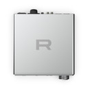Top view of silver Rotel DX-3 Headphone Amplifier