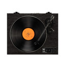 Top view of the black Dual CS 429 Fully Automatic 3-Speed Turntable