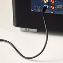12 M black REL Acoustics Commander .1/LFE Subwoofer Cable