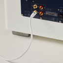 3 Meter white REL Acoustics Commander .1/LFE Subwoofer Cable