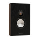 Angle view of walnut Monitor Audio Bronze 7G On-Wall Speaker