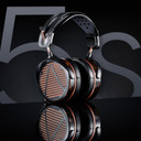 Lifestyle of Audeze LCD-5s Flagship Planar Magnetic Headphone in studio