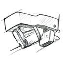 Sketch of Sumiko Oriole Moving Coil Phono Cartridge