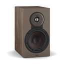 Angled front of Walnut DALI SONIK 3 Bookshelf Loudspeaker