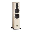 Angle front view of DALI SONIK 7 Tower Loudspeaker in Natural Oak