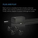 Features for AC Infinity CLOUDPLATE T9- Quiet Rack Cooling Fan System - Exhaust
