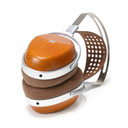 HiFiMAN Audivina side profile highlighting willow wood resonance chamber earcup