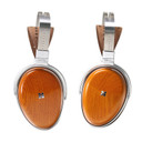 HiFiMAN Audivina side profile highlighting willow wood resonance chamber earcup