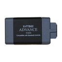 Advance Paris X-FTB02 aptX HD Bluetooth receiver module — side view showing compact plug-in design