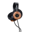 Grado GS1000 Classic headphones — front angle view showing full mahogany housing and oversized G cushions