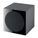 Focal SUB 600P powered subwoofer front view showing 12-inch Polyglass driver in black vinyl finish
