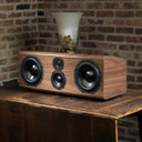 Home display of Bryston TC1 Mini 3 Way Center Channel Speaker