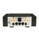 Back of silver Benchmark AHB2 power amplifier