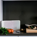 Bluesound Pulse 2i Music Player with Speakers kitchen lifestyle