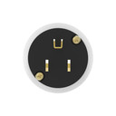 Lower Back of iFi AC iPurifier AC Power Filter - Silver