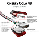 AudioQuest Cherry Cola 48 Active Optical HDMI Cable - HAOC - 5.0 Meter