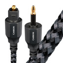 AudioQuest Carbon 3.5mm Mini to Full Size Fiber Optic Digital Cable - 1.5 Meter