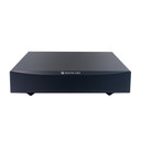 Front and top of black NuPrime STA-9X power amplifier
