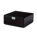 Front angled view of the REL AirShip Wireless Transmitter in Black